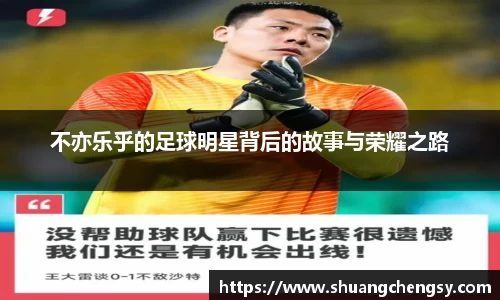 不亦乐乎的足球明星背后的故事与荣耀之路